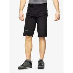 Spodenki rowerowe męskie Northwave Bomb Baggy. Czarne spodenki rowerowe Northwave, m, bez wzorów, rowerowe. Za 269.99 zł.