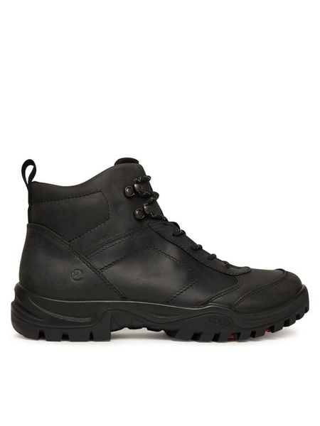 ECCO Trzewiki Xpedition III Støvle Sort 81141402001 Czarny. Czarne botki sznurowane ecco, bez wzorów, z nubiku, bez obcasa, bez zapięcia. Za 499.99 zł.