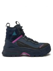 Nike Trekkingi Acg Zoom Gaiadome GORE-TEX DD2858 401 Granatowy. Niebieskie botki sznurowane Nike, bez wzorów, z gore-texu, bez obcasa, bez zapięcia. Za 749.99 zł.