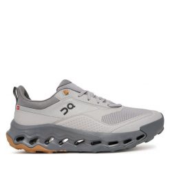 Trekkingi On. Szare buty trekkingowe On, bez wzorów, bez zapięcia. Za 809.99 zł.