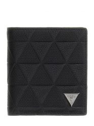 Guess Portfel SMTOTE LEA22 Czarny. Czarne portfele Guess, z aplikacjami, ze skóry. Za 237.99 zł.