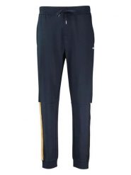 Hugo Boss Spodnie dresowe "Iconic" w kolorze granatowym rozmiar: S. Niebieskie spodnie treningowe długie HUGO BOSS, s, bez wzorów, z bawełny. Za 295.99 zł.