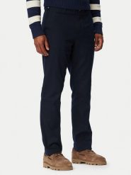 Tommy Hilfiger Chinosy Denton MW0MW43151 Granatowy Regular Fit. Niebieskie eleganckie spodnie Tommy Hilfiger, m, z bawełny. Za 529.99 zł.