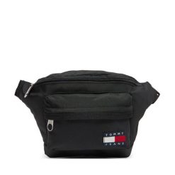 Saszetka nerka Tommy Jeans. Czarne saszetki i nerki Tommy Jeans, bez wzorów, z jeansu. Za 219.99 zł.