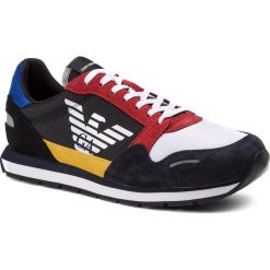 Sneakersy EMPORIO ARMANI - X4X215 XL200 A591 Navy/Black. Buty sportowe casual marki Emporio Armani. Za 719.00 zł.