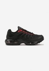 Czarno-Czerwone Buty Sportowe Sneakersy z Geometrycznym Wzorem Fenirila. Czarne buty sportowe casual Born2be, bez wzorów, z jeansu, bez zapięcia. W wyprzedaży za 103.99 zł.