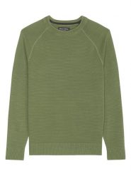 Marc O´Polo Sweter w kolorze zielonym rozmiar: L. Zielone swetry nierozpinane l, bez wzorów, z bawełny, bez kołnierzyka, bez ramiączek. Za 349.44 zł.