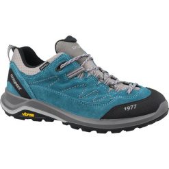 Buty trekkingowe męskie, Grisport Scarpe. Niebieskie buty trekkingowe Grisport, bez wzorów, ze skóry, bez zapięcia, trekkingowe. Za 329.99 zł.