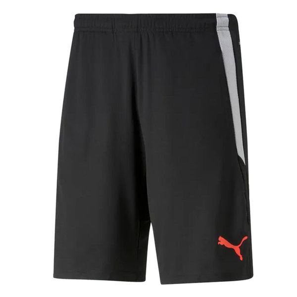 Spodenki sportowe Puma Piłkarskie. Czarne krótkie spodenki sportowe Puma, s, bez wzorów. Za 95.00 zł.