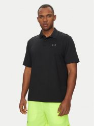 Under Armour Polo Matchplay 1377374 Czarny Loose Fit. Czarne koszulki polo Under Armour, m, bez wzorów, z syntetyku, bez kołnierzyka, bez ramiączek. Za 139.99 zł.