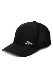Reebok Czapka z daszkiem RBH1900-AW24 Czarny. Czarne czapki z daszkiem Reebok, bez wzorów, z poliesteru. Za 89.99 zł.