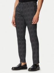 HUGO Spodnie materiałowe Hesten263H-X 50565367 Szary ciemny Extra Slim Fit. Szare spodnie materiałowe Hugo, m, bez wzorów, z materiału. Za 549.99 zł.