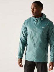 Regatta Kurtka przeciwdeszczowa "Pack It III" w kolorze turkusowym rozmiar: 3XL. Niebieskie kurtki outdoor i hardshell Regatta, m, bez wzorów, z materiału, bez kaptura. Za 106.13 zł.