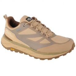 Buty trekkingowe męskie Jack Wolfskin Terraventure Texapore Low. Brązowe buty trekkingowe Jack Wolfskin, bez wzorów, z gumy, bez zapięcia, trekkingowe. Za 718.00 zł.