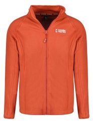 Canadian Peak Kurtka polarowa "Tugeak" w kolorze pomarańczowym rozmiar: 3XL. Pomarańczowe kurtki Canadian Peak, xl, bez wzorów, z materiału, bez kaptura. Za 105.63 zł.