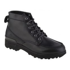 Buty Lumberjack Joel M SMH8101-001-B03-CB001 czarne. Czarne botki sznurowane na zimę, bez wzorów, z materiału, bez obcasa, bez zapięcia. Za 638.46 zł.