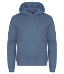 Clique Miami Hoody – Bluza z kapturem z bawełny i poliestru z recyklingu. Niebieskie bluzy z kapturem CLIQUE, xl, bez wzorów, z bawełny, z kapturem. Za 166.63 zł.