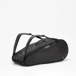 Torba do tenisa Artengo XL Team na 12 rakiet. Czarne torby na ramię ARTENGO, bez wzorów, z materiału, na ramię, duże, bez dodatków. Za 239.99 zł.