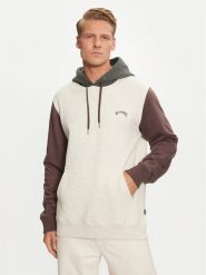 Billabong Bluza Arch Block Po EBYFT00126 Szary Regular Fit. Szare bluzy Billabong, m, bez wzorów, z bawełny, bez kaptura. Za 89.99 zł.
