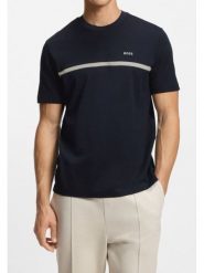 Hugo Boss Underwear Koszulka w kolorze granatowym rozmiar: L. Niebieskie bezrękawniki Hugo Boss Underwear, l, bez wzorów, z bawełny, bez kołnierzyka, bez ramiączek. Za 284.95 zł.