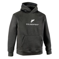 Bluza rozgrzewkowa Slopers. Czarne bluzy FELSENFEST, bez wzorów, z bawełny, bez kaptura. Za 289.99 zł.