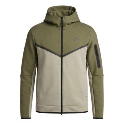 Bluza z Kapturem I Suwakiem Na Całej Długości Tech Fleece Rozmiar S Zielony - H…. Zielone bluzy z kapturem Nike, s, bez wzorów, z bawełny, z kapturem. Za 555.85 zł.