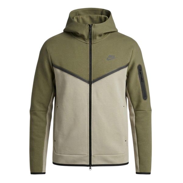 Bluza z Kapturem I Suwakiem Na Całej Długości Tech Fleece Rozmiar S Zielony - H…. Zielone bluzy z kapturem Nike, s, bez wzorów, z bawełny, z kapturem. Za 555.85 zł.