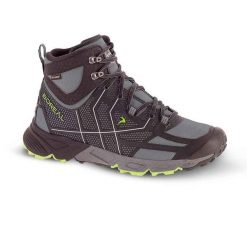 Buty do chodzenia Boreal Tsunami. Szare buty turystyczne Boreal, na lato, bez wzorów, z gumy, bez zapięcia, trekkingowe. Za 875.35 zł.