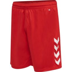 Spodenki piłkarskie męskie Hummel Core XK Poly Shorts. Czerwone szorty Hummel, l, bez wzorów, sportowe. Za 77.50 zł.