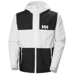 Kurtka wodoodporna Helly Hansen Ace Graphic. Szare kurtki przeciwdeszczowe Helly Hansen, m, bez wzorów, bez kaptura. Za 737.50 zł.