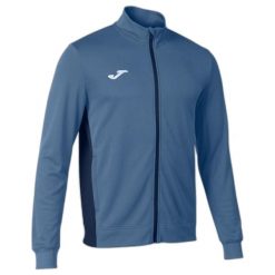 Kurtka do piłki nożnej męska Joma Winner II. Niebieskie kurtki Joma, m, bez wzorów, z dzianiny, bez kaptura. Za 119.00 zł.