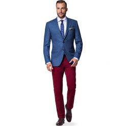 Marynarka Niebieska w Jodełkę LEO. Marynarki marki LANCERTO. W wyprzedaży za 299.90 zł.