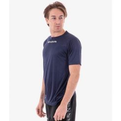 T-shirt Sportowy Givova Microforata 3XL dla maksymalnego komfortu. Niebieskie t-shirty sportowe Givova, bez wzorów, bez ramiączek, do piłki nożnej. Za 35.00 zł.