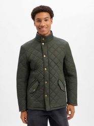 Barbour kurtka pikowana Mężczyźni zielony, S. Zielone kurtki Barbour, m, bez wzorów, bez kaptura. Za 1,399.95 zł.