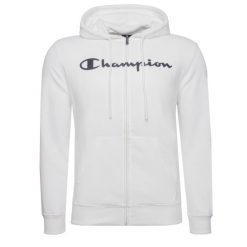 Bluza sportowa męska Champion 218530WW001. Białe bluzy z kapturem Champion, l, bez wzorów, z kapturem. Za 382.00 zł.
