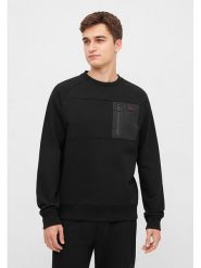 Bench Bluza "Marton" w kolorze czarnym rozmiar: 52. Czarne bluzy Bench, bez wzorów, bez kaptura. Za 79.59 zł.