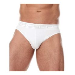 Slipy męskie bawełniane Brubeck COMFORT COTTON. Białe slipki Brubeck, m, bez wzorów, z bawełny. Za 41.99 zł.