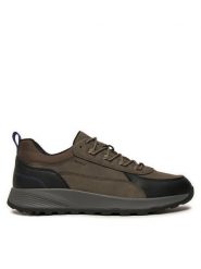 Geox Sneakersy U46EYA 0EK50 C1381 Szary. Szare buty sportowe casual Geox, bez wzorów, ze skóry, bez zapięcia. Za 389.99 zł.