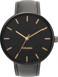 Zegarek męski Minimal czarny. Czarne zegarki Karlsson. Za 344.00 zł.