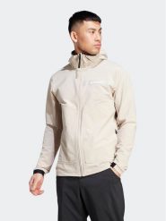 Adidas Kurtka outdoor Terrex Multi HZ4423 Beżowy Slim Fit. Brązowe kurtki outdoor i hardshell Adidas, m, bez wzorów, z syntetyku, bez kaptura. Za 599.99 zł.