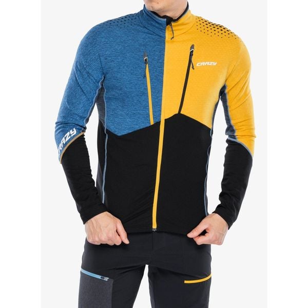 Bluza rozpinana męska Crazy Pull Neutron Light. Czarne bluzy Crazy, m, bez wzorów, bez kaptura. Za 709.49 zł.