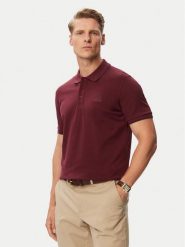 Beverly Hills Polo Club Polo P-SS26M-P42561 Bordowy Regular Fit. Czerwone koszulki polo Beverly Hills Polo Club, m, bez wzorów, z bawełny, bez kołnierzyka, bez ramiączek. Za 209.99 zł.