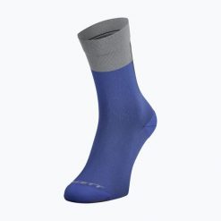 Skarpety SCOTT Block Stripe Crew. Niebieskie skarpety Scott, bez wzorów, z elastanu. Za 62.99 zł.