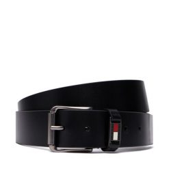 Pasek Tommy Jeans. Czarne paski Tommy Jeans, bez wzorów, z jeansu. Za 209.99 zł.