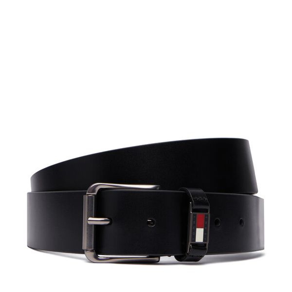 Pasek Tommy Jeans. Czarne paski Tommy Jeans, bez wzorów, z jeansu. Za 209.99 zł.