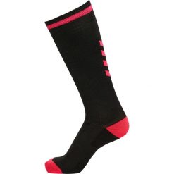 Skarpety sportowe dla dorosłych Hummel Elite Indoor Sock High. Czarne skarpetki sportowe Hummel, bez wzorów, z bawełny. Za 19.99 zł.