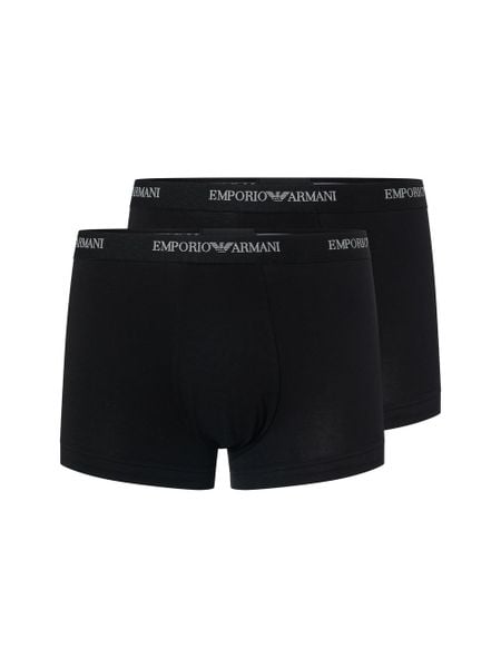 Emporio Armani Bokserki w 3-paku Mężczyźni Bawełna czarny, S. Czarne bokserki Emporio Armani, m, bez wzorów, z bawełny. Za 229.95 zł.