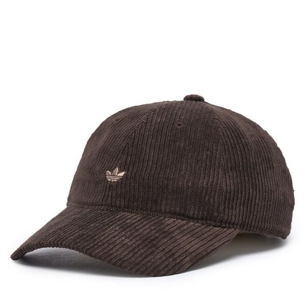 Czapka z daszkiem adidas. Brązowe czapki z daszkiem Adidas, bez wzorów. Za 119.99 zł.