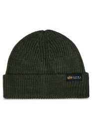 Alpha Industries Czapka Dockers Beanie 138905 Zielony. Zielone czapki zimowe Alpha Industries, bez wzorów, z materiału. Za 119.99 zł.