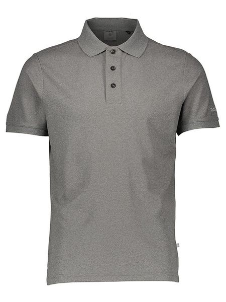 Craft Funkcyjna koszulka polo "Classic Pique" w kolorze szarym rozmiar: M. Szare koszulki polo Craft, m, bez wzorów, bez kołnierzyka, bez ramiączek, outdoorowe. Za 97.05 zł.